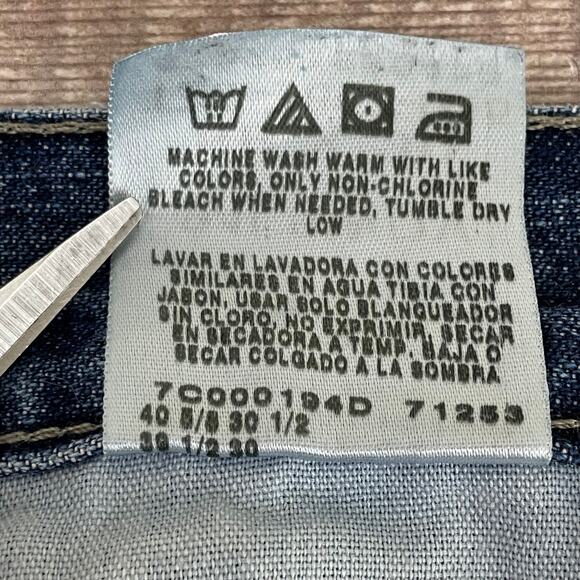 Wrangler Jeans Men's 38 x 30 (37x30) Carpenter Baggy Loose Retro Distressed - Picture 8 of 14